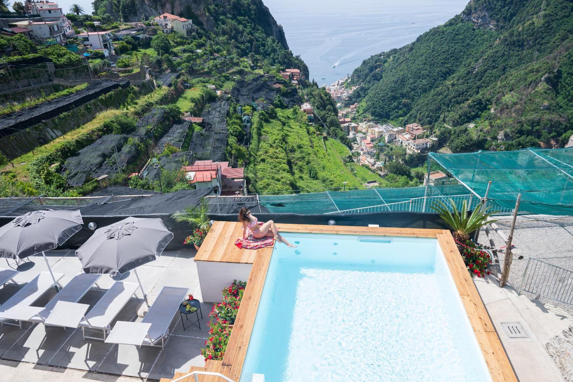 Amalfi Sky View Villa Scala Exterior photo